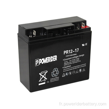 Batterie de hautes hautes de plomb 12V 17Ah